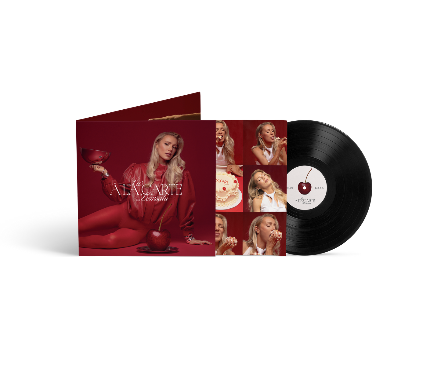 Liis Lemsalu "Á la Carte" LP (AUTOGRAMMIGA)