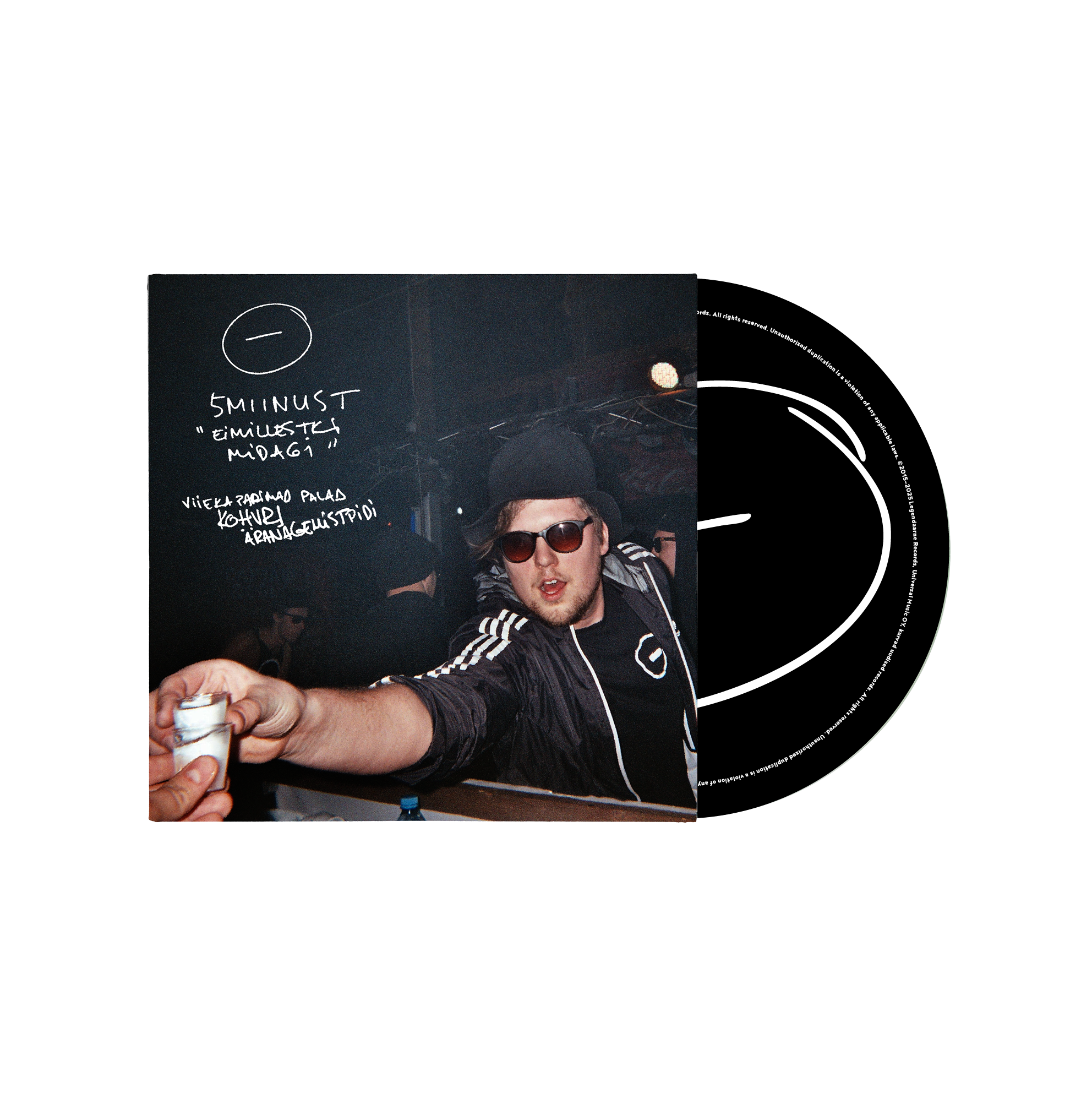 5MIINUST "eimillestki midagi (2015-2025)" CD: kohvri kümme