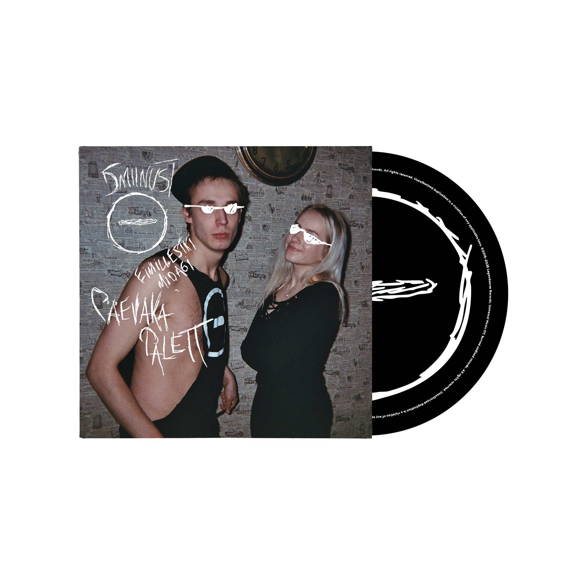 5MIINUST "eimillestki midagi (2015-2025)" CD: päevakoera palett