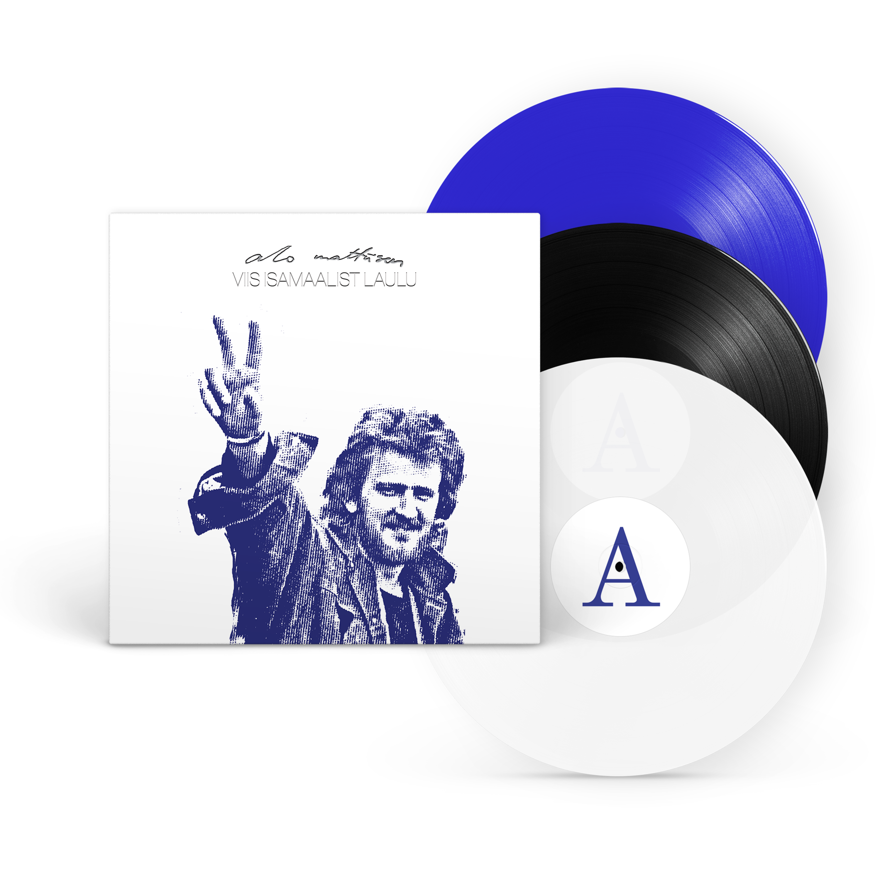 [PRE-ORDER] Alo Mattiisen - Viis isamaalist laulu (trikoloori bundle)