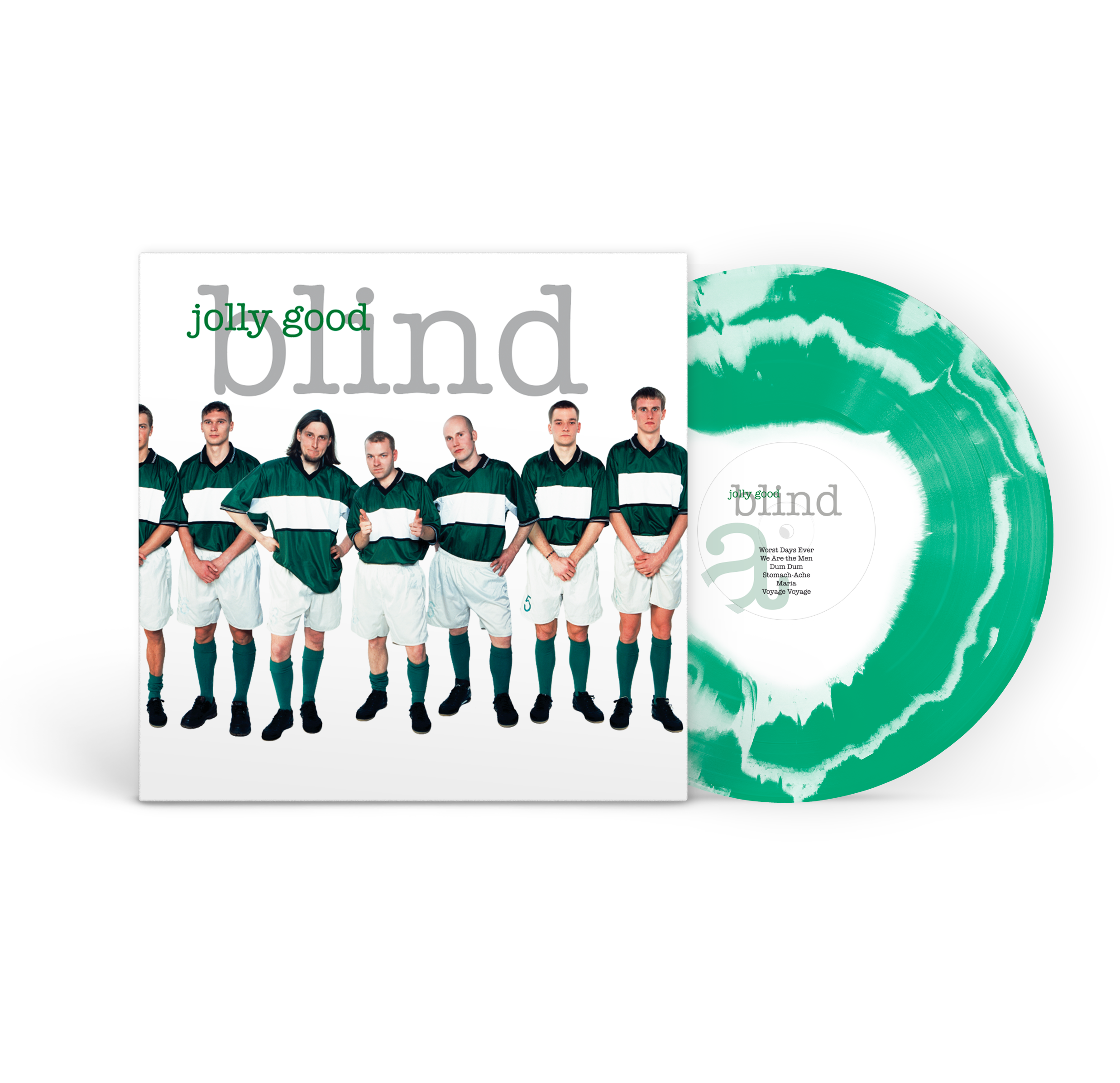 Blind - Jolly Good (LP) [LIMITED GREEN-WHITE SWIRL 1 of 50]