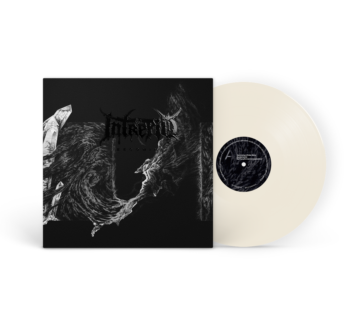 Intrepid - Becoming (kurvad uudised Records LIMITED Bone White LP) *1 of 50*