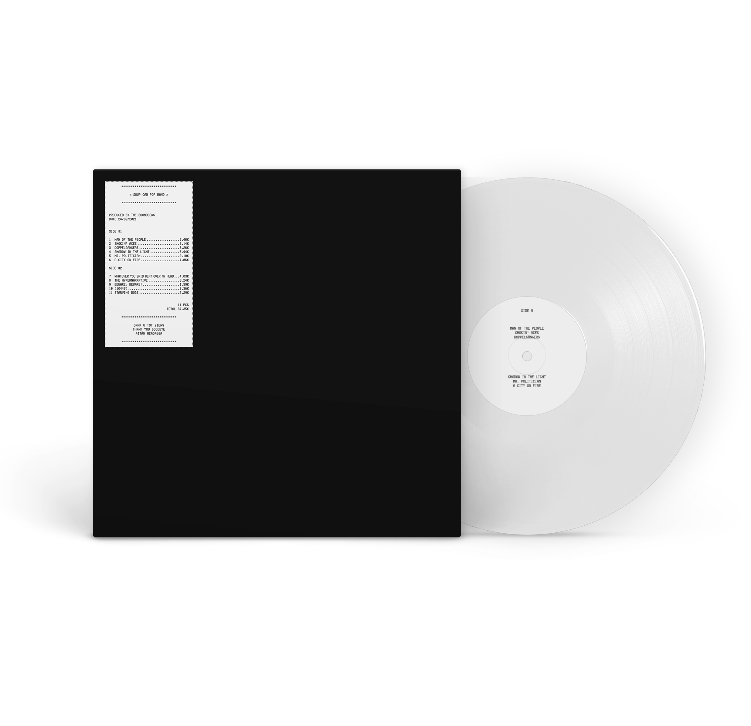 The Boondocks - Soup Can Pop Band LP